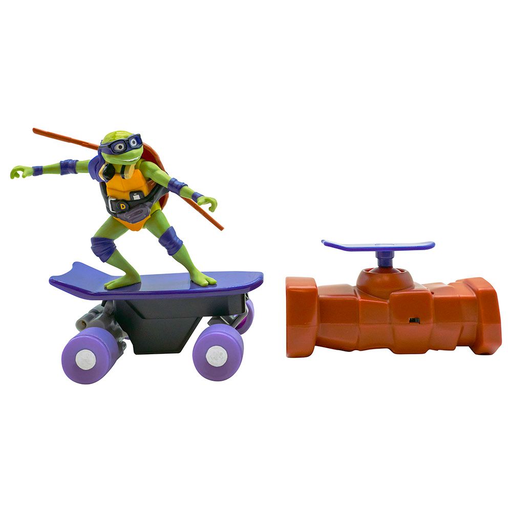 Nickelodeon - TMNT Movie Remote Control Half Pipe Vehicle Set - Style May Vary