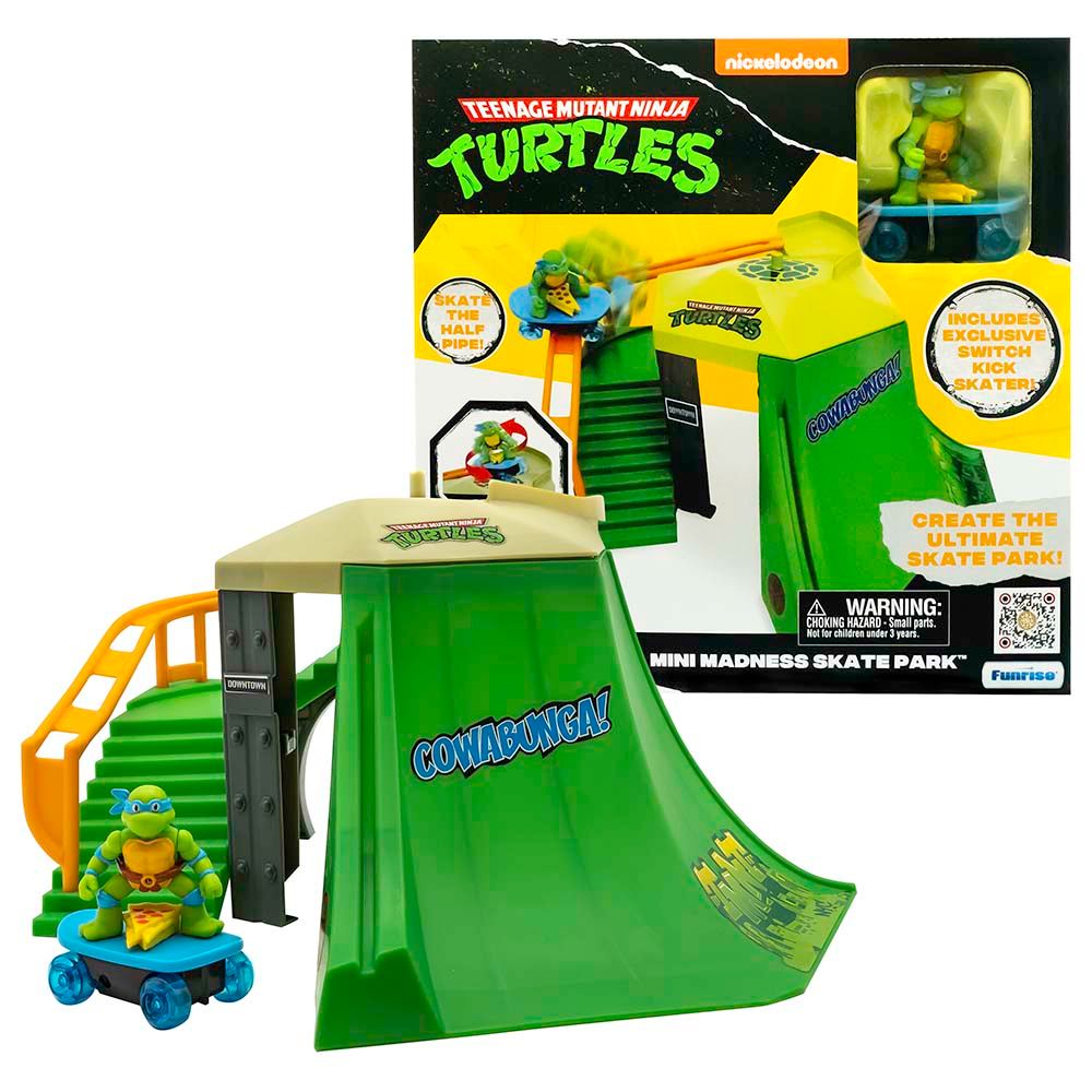 Nickelodeon - TMNT Skate Park Mini Madness Classic Playset