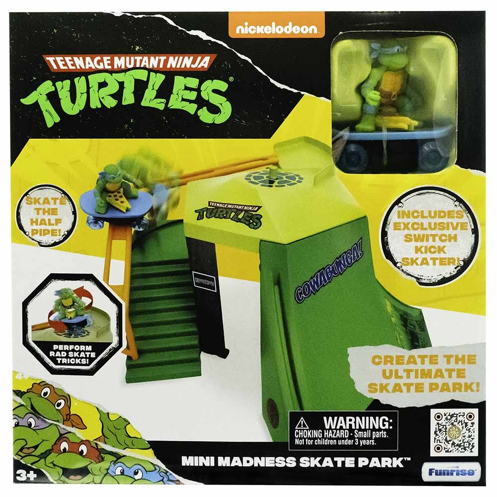 Nickelodeon - TMNT Skate Park Mini Madness Classic Playset