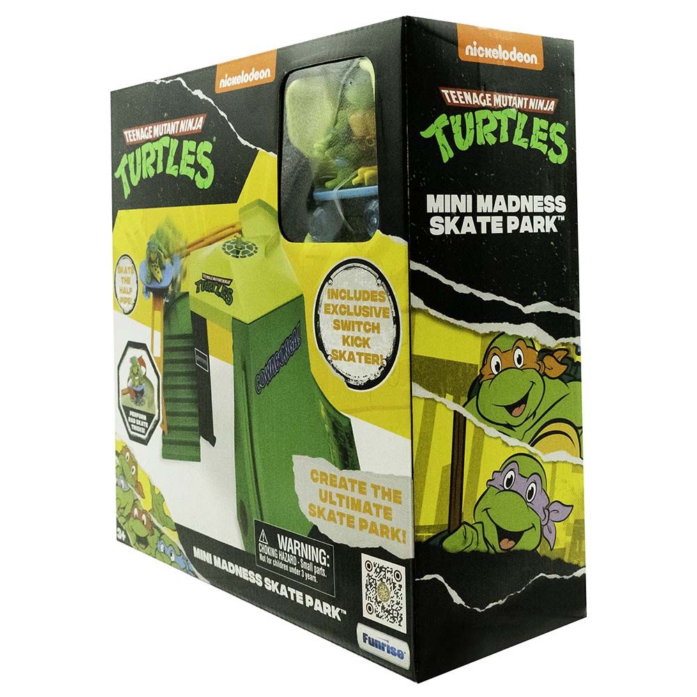 Nickelodeon - TMNT Skate Park Mini Madness Classic Playset