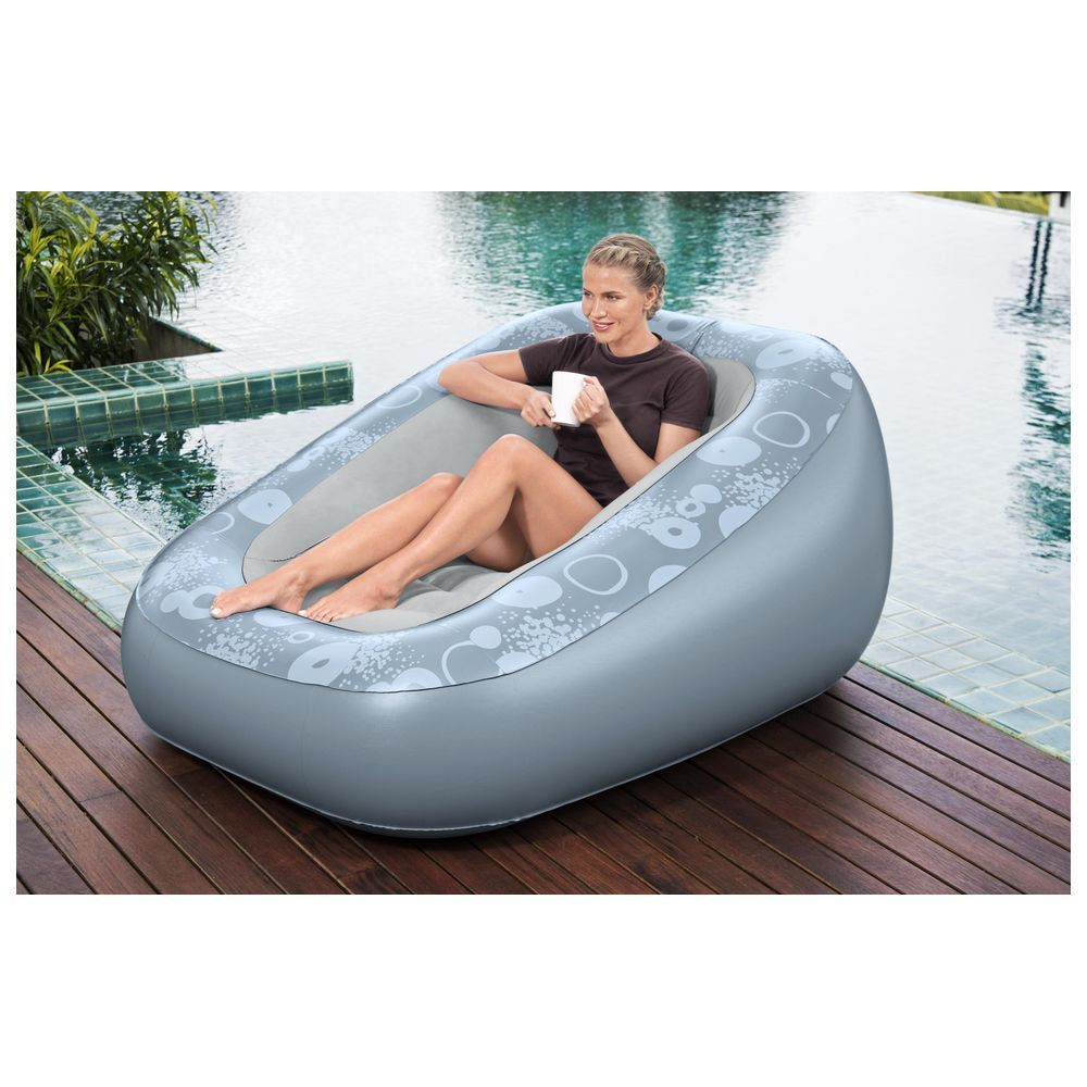 Bestway - Comfi Cube Deluxe Inflatable Lounger 152x127x76cm