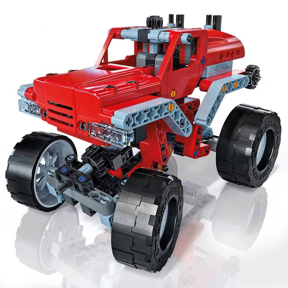 Clementoni - Mech Lab Monster Trucks Building Set