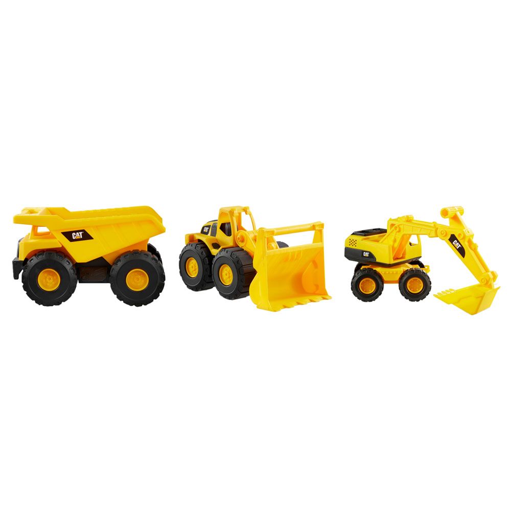 Cat - Tough Mini Crew Worker 7in 1pc - Assorted