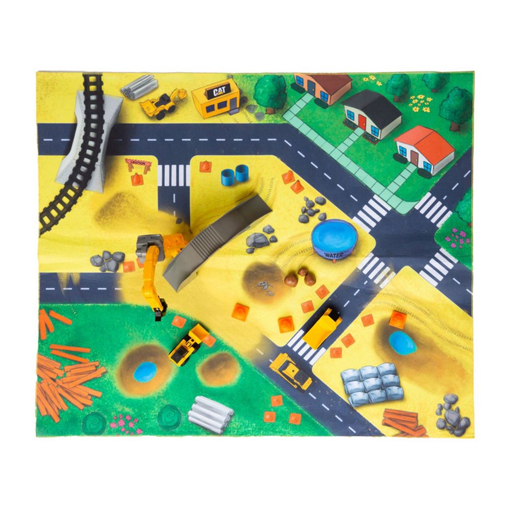 Cat - Little Machine Construction Mat