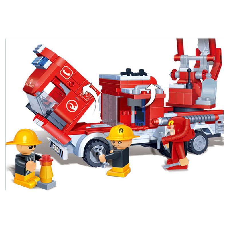 Banbao - Fire Truck Building Kit 290pcs