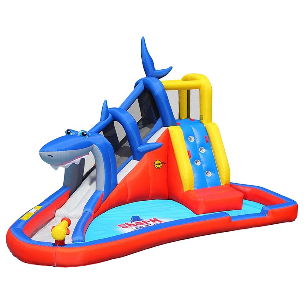 Happy Hop - Shark Cave Adventure Inflatable Water Slide