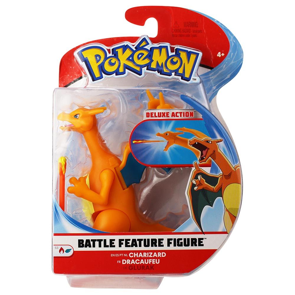 Pokemon - Battle Feature Figure - 4.5 Inch - Assorted 1pc