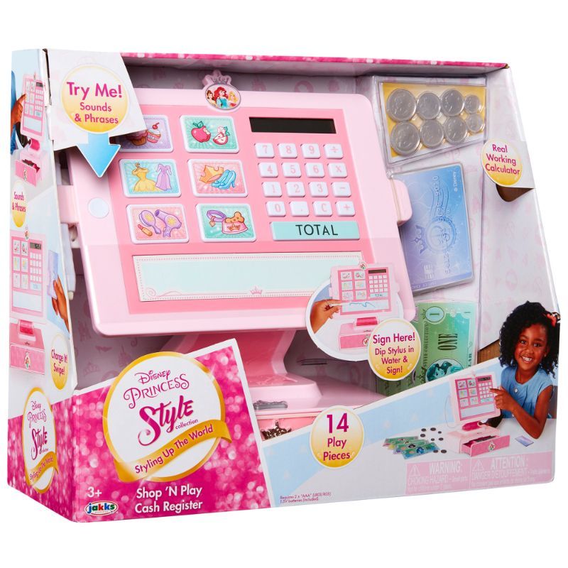 JAKKS Pacific - Disney Princess Shop N' Play Cash Register