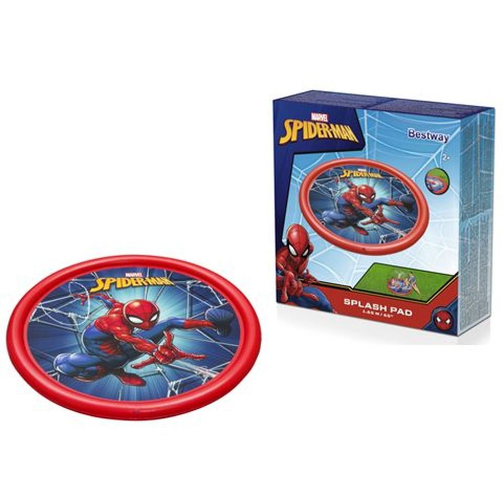 Bestway - Splash Pad Spiderman 165cm