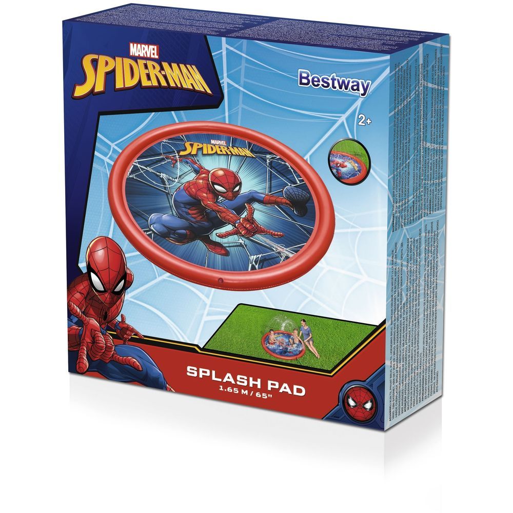 Bestway - Splash Pad Spiderman 165cm