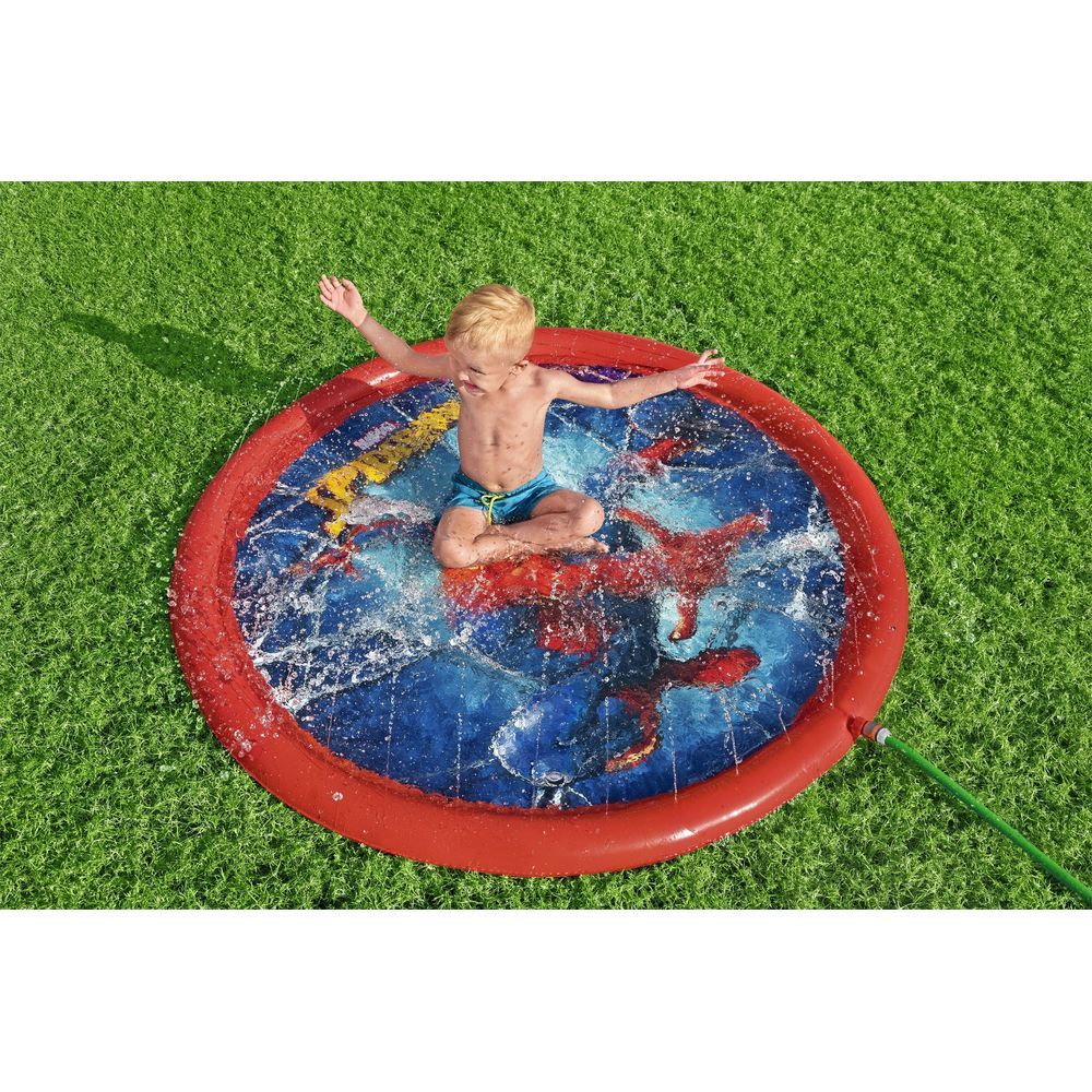 Bestway - Splash Pad Spiderman 165cm