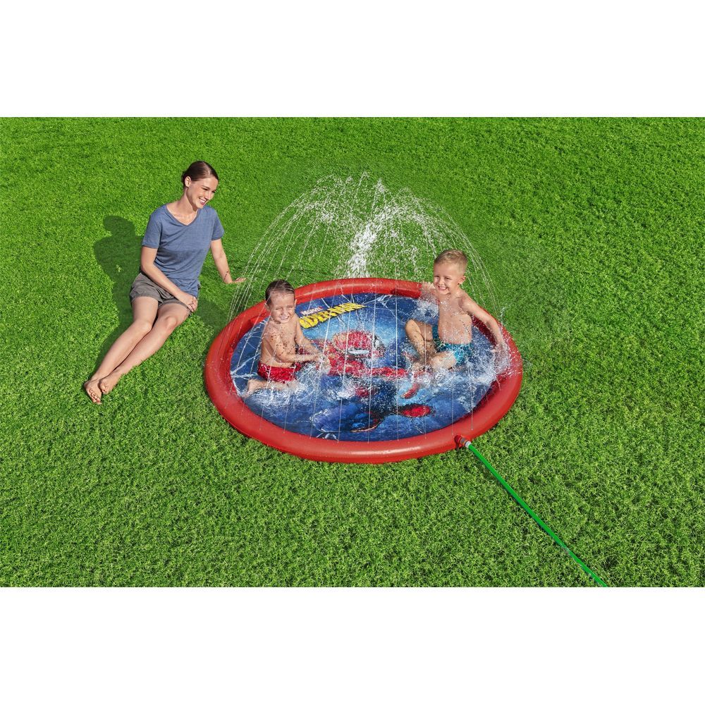 Bestway - Splash Pad Spiderman 165cm