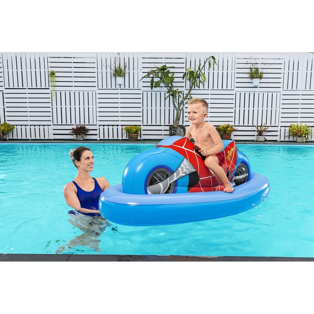 Bestway - Inflatable Pool Rider Spiderman 170x84cm