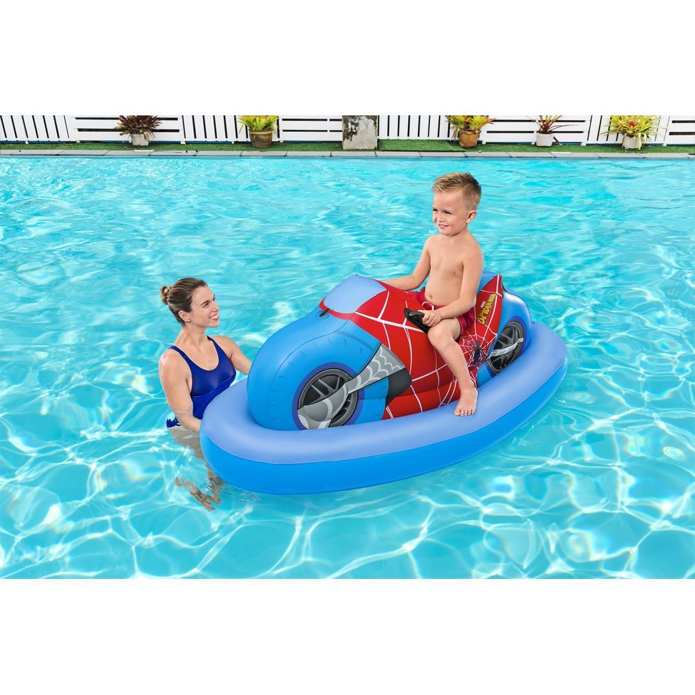 Bestway - Inflatable Pool Rider Spiderman 170x84cm