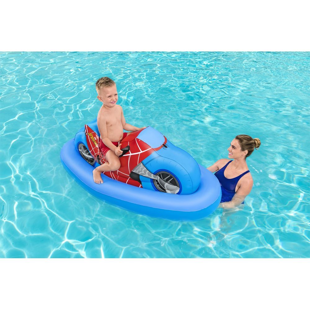 Bestway - Inflatable Pool Rider Spiderman 170x84cm