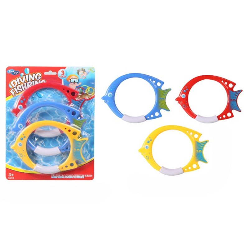 Mondo - Diving Fish Ring Toys - 3pcs