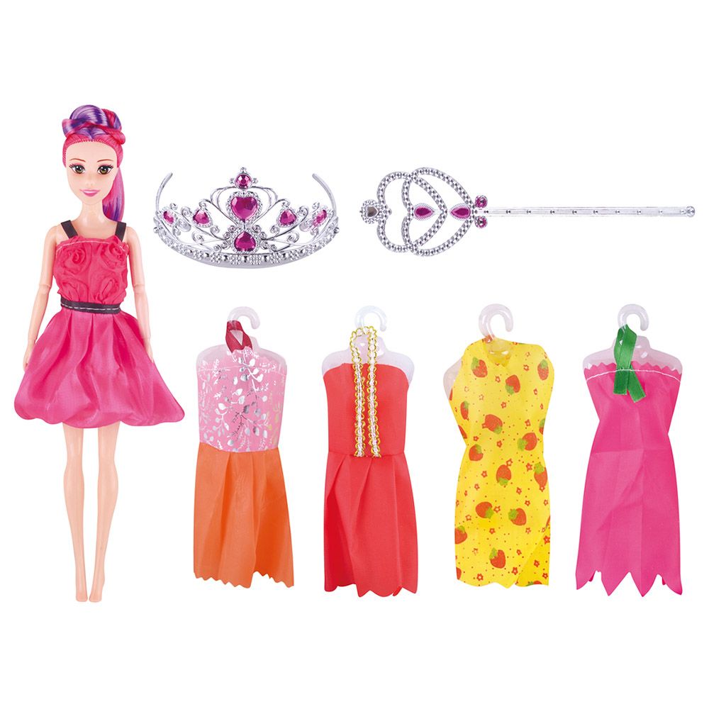 Power Joy - Leila Modern Girl Fashion Doll - Assorted 1 pc