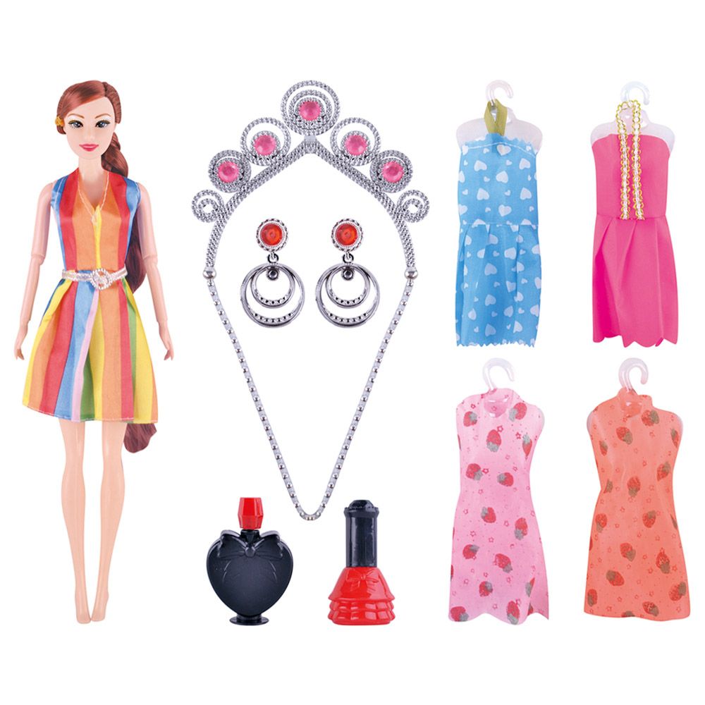 Power Joy - Leila Modern Girl Fashion Doll - Assorted 1 pc