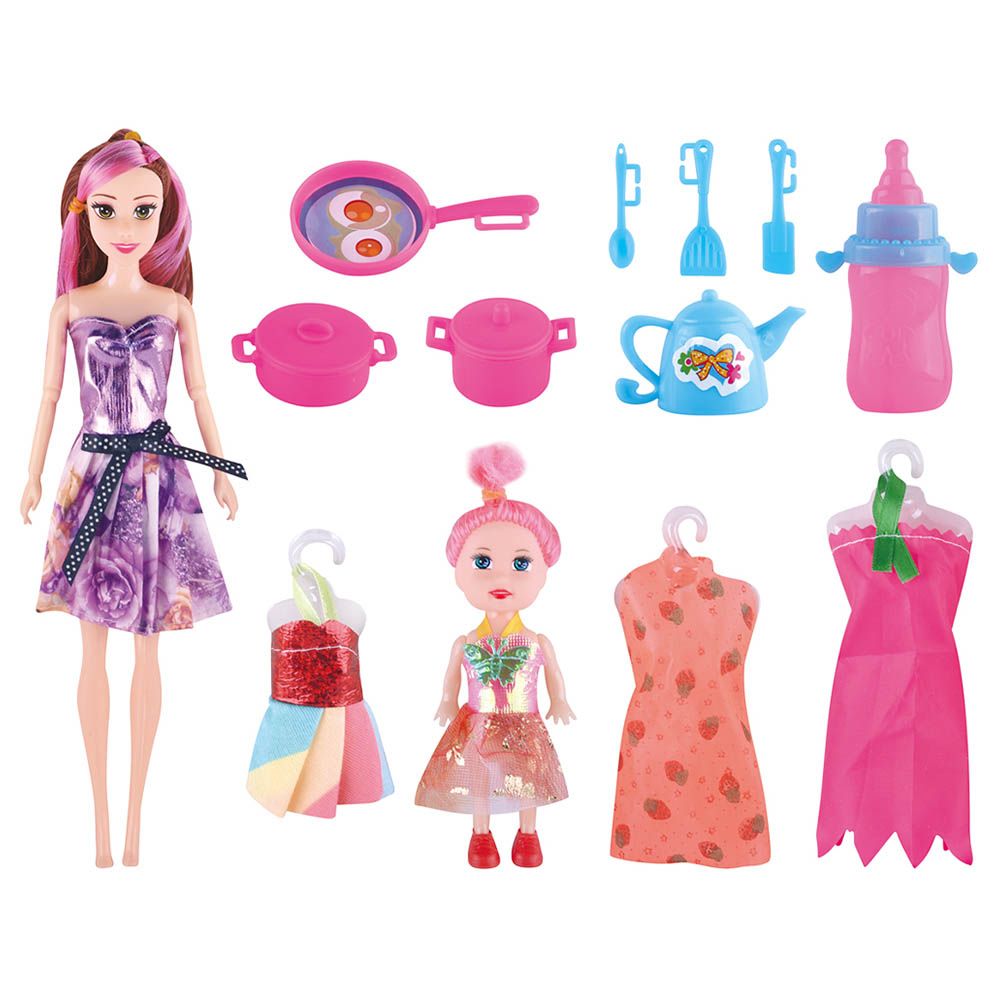 Power Joy - Leila Modern Girl Fashion Doll - Assorted 1 pc