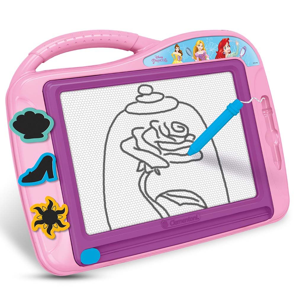 Clementoni - New Magnetic Drawing Board - Princess