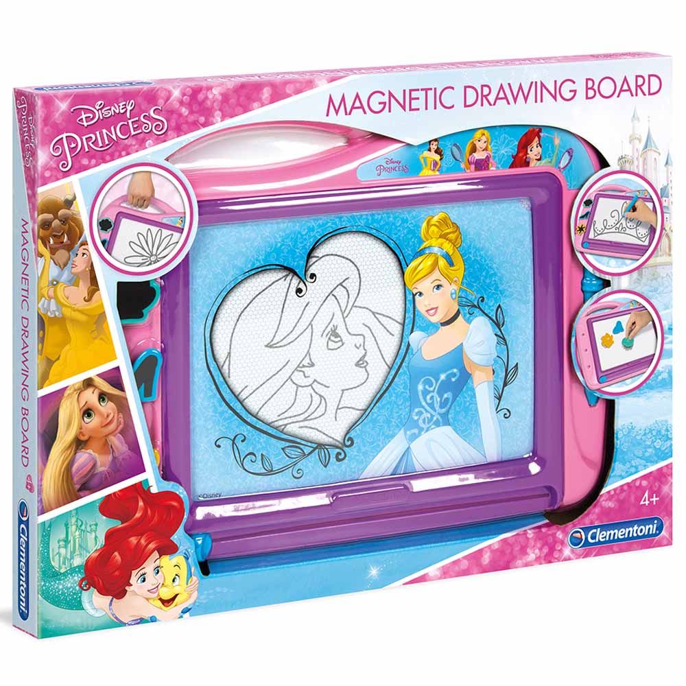 Clementoni - New Magnetic Drawing Board - Princess