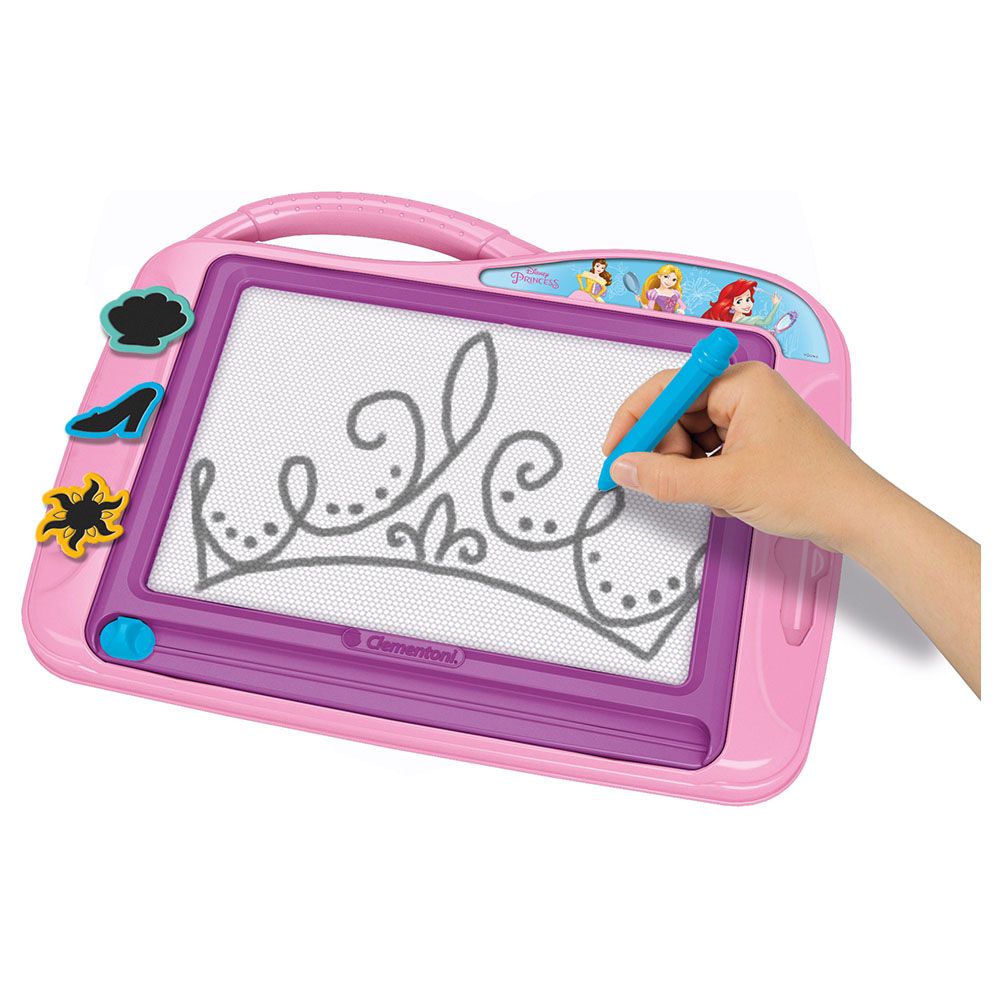 Clementoni - New Magnetic Drawing Board - Princess