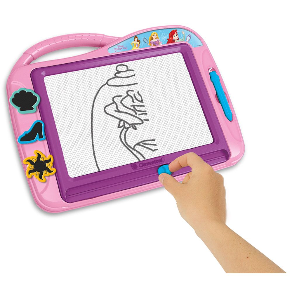 Clementoni - New Magnetic Drawing Board - Princess