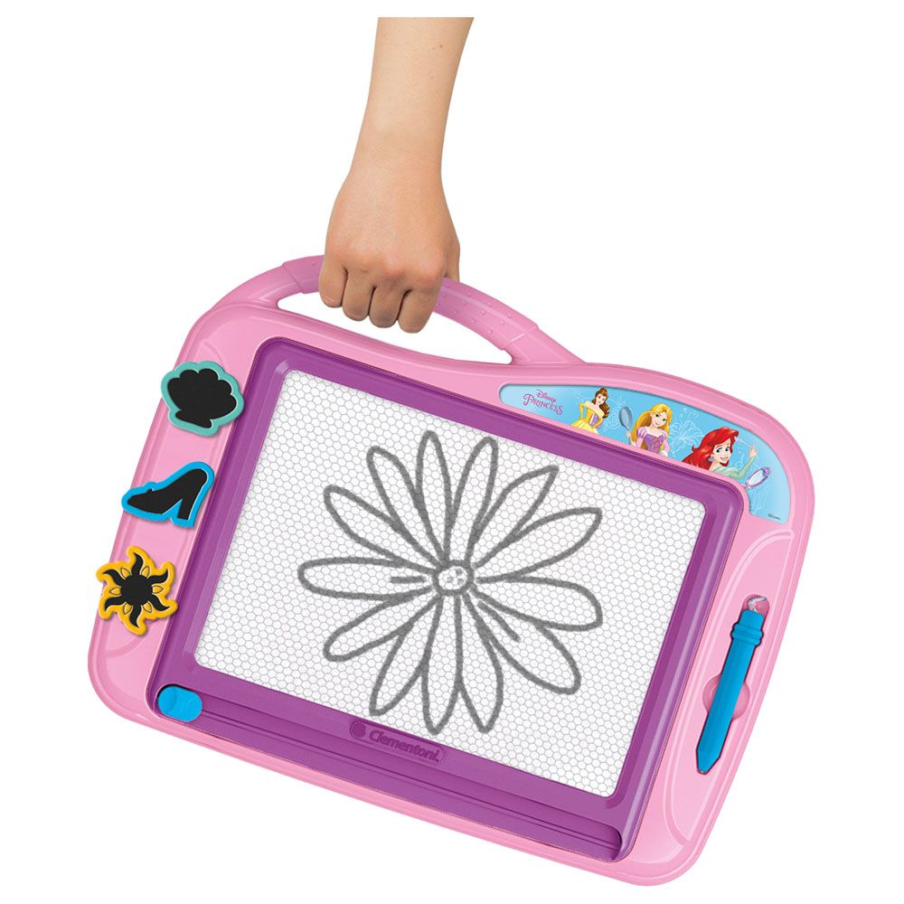 Clementoni - New Magnetic Drawing Board - Princess