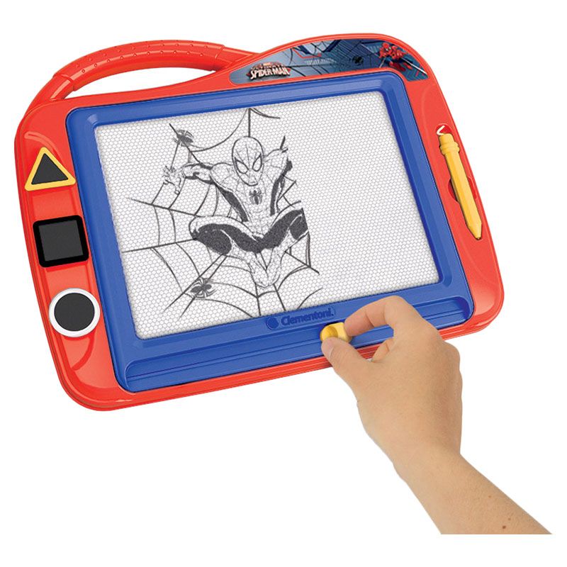 Clementoni - Magnetic Drawing Board - Spiderman