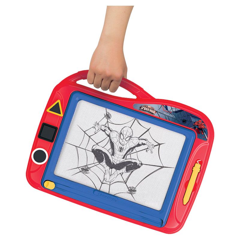 Clementoni - Magnetic Drawing Board - Spiderman