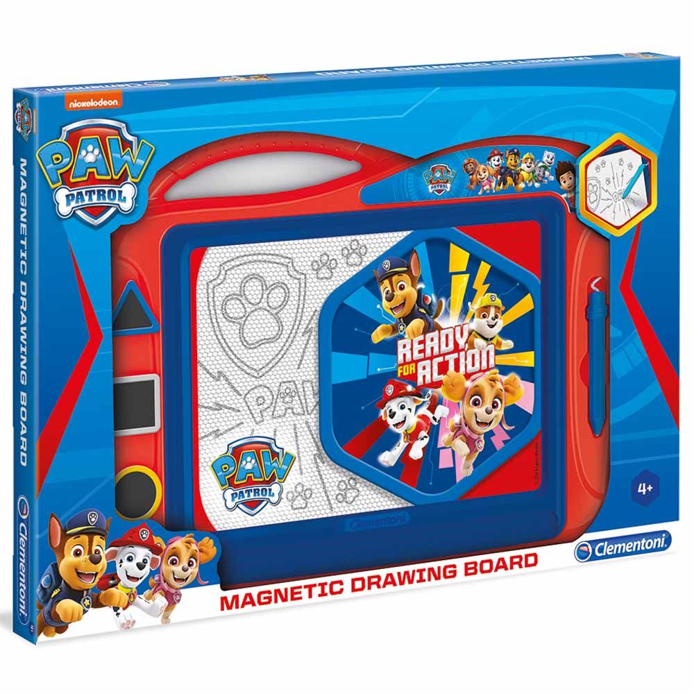 Clementoni - Magnetic Drawing Board - Paw Patrol