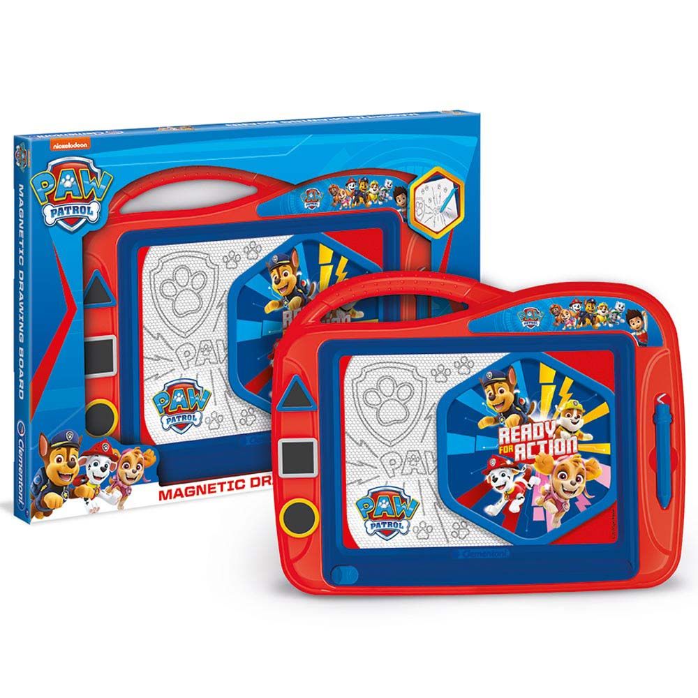 Clementoni - Magnetic Drawing Board - Paw Patrol