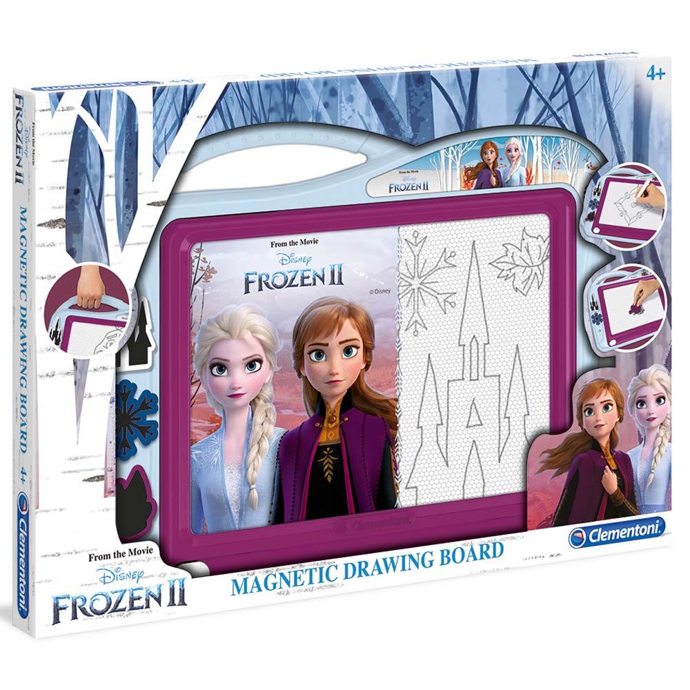 Clementoni - Magnetic Drawing Board Frozen 2  