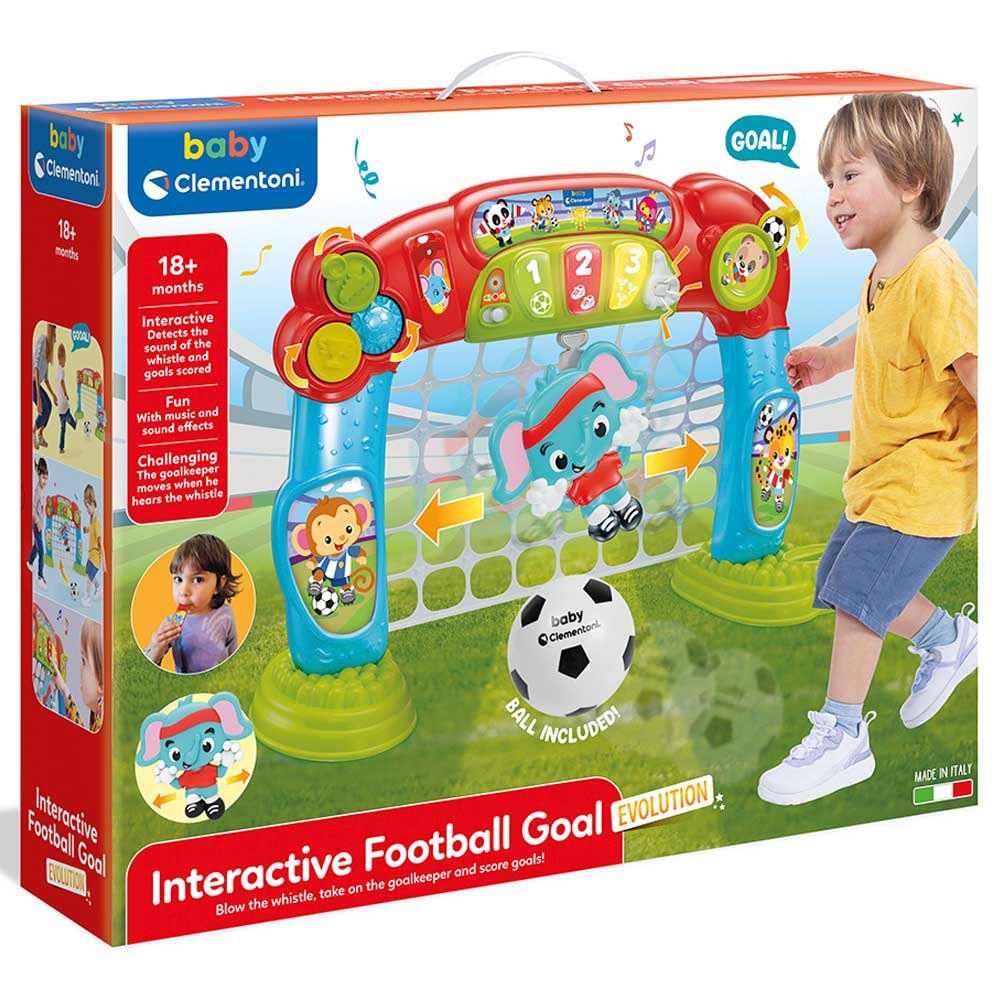 Clementoni - Baby Interactive Football Goal