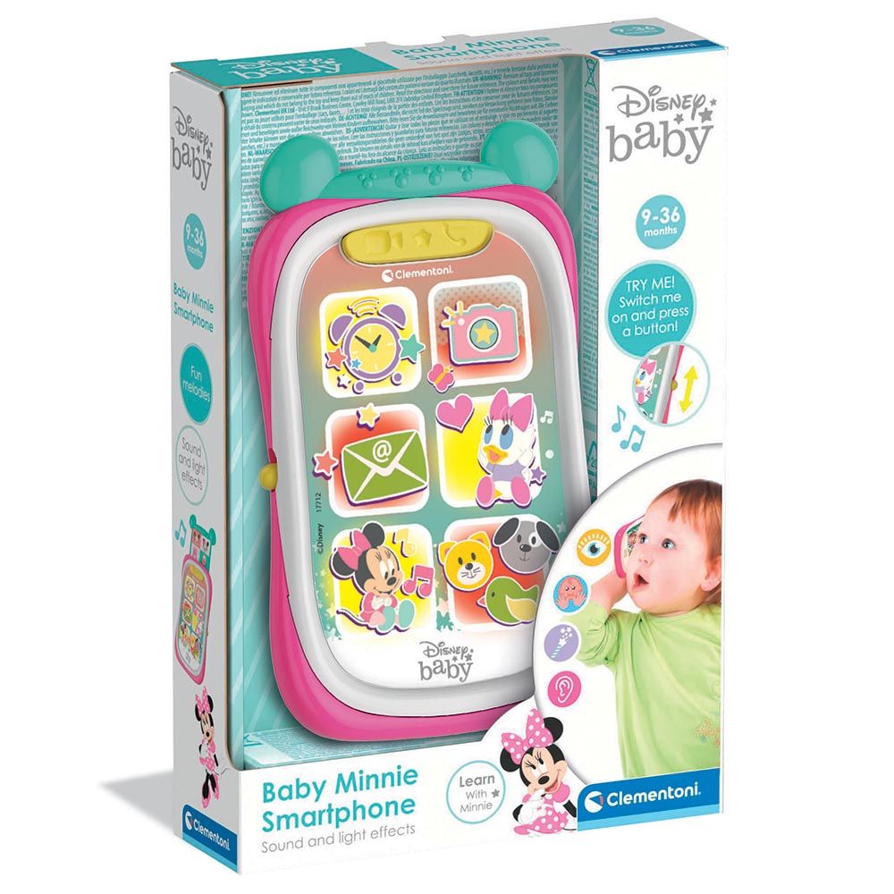 Disney - Disney Baby Minnie Smartphone Light & Sound