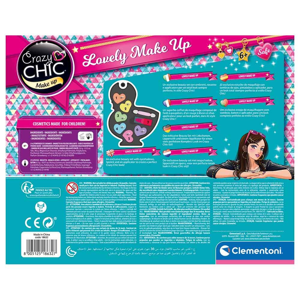 Clementoni - Crazy Chic Lovely Pet Swan Makeup Palette