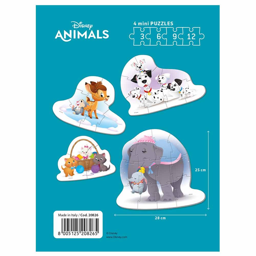 Clementoni - Play For Future My First Disney Animals Puzzle 4pcs