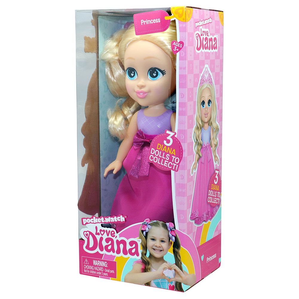 Love Diana - Princess Value Doll 13 Inch