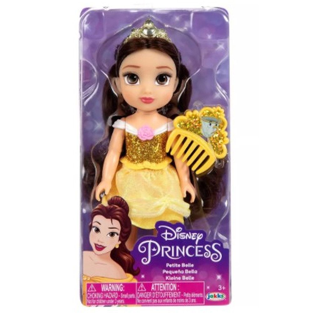 Disney Princess - Petite Glitter Bodice Dolls - Assorted 1pc