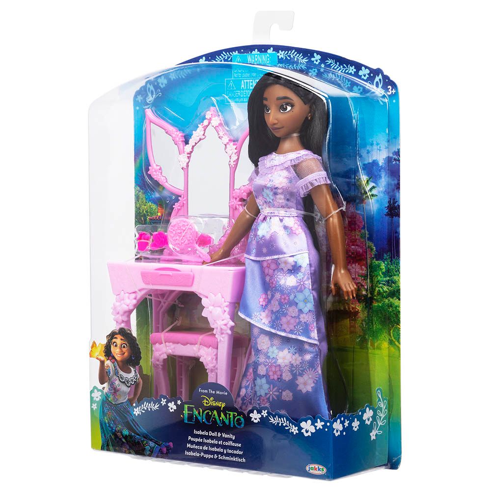 Disney - Encanto Isabela Fashion Doll And Vanity