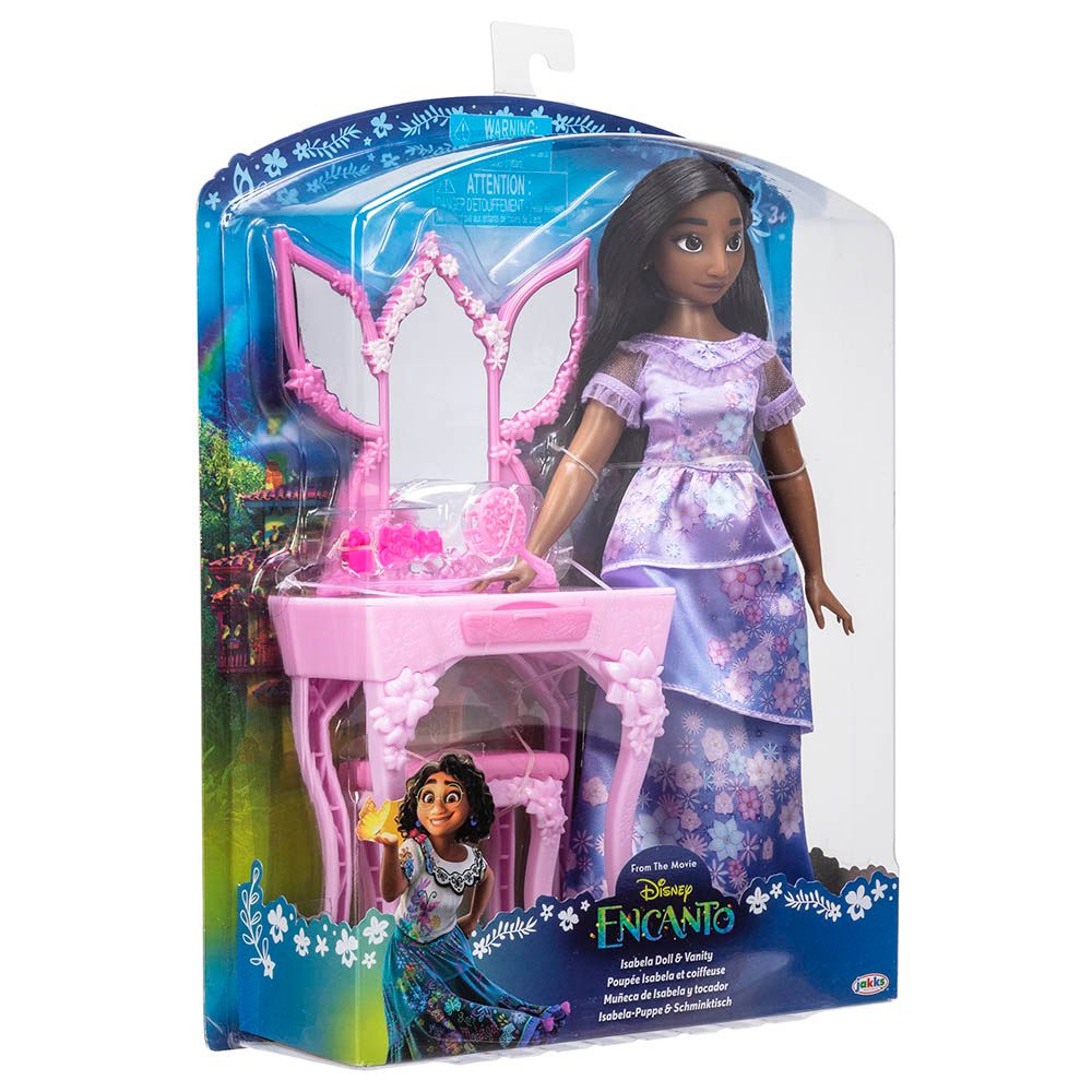 Disney - Encanto Isabela Fashion Doll And Vanity