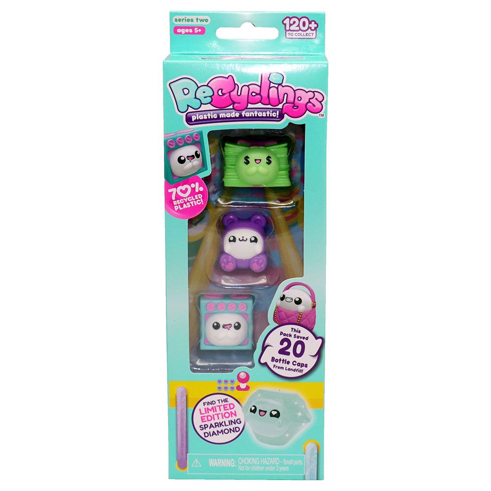 Recyclings - S2 Collectible Figure - Assorted 4 pc