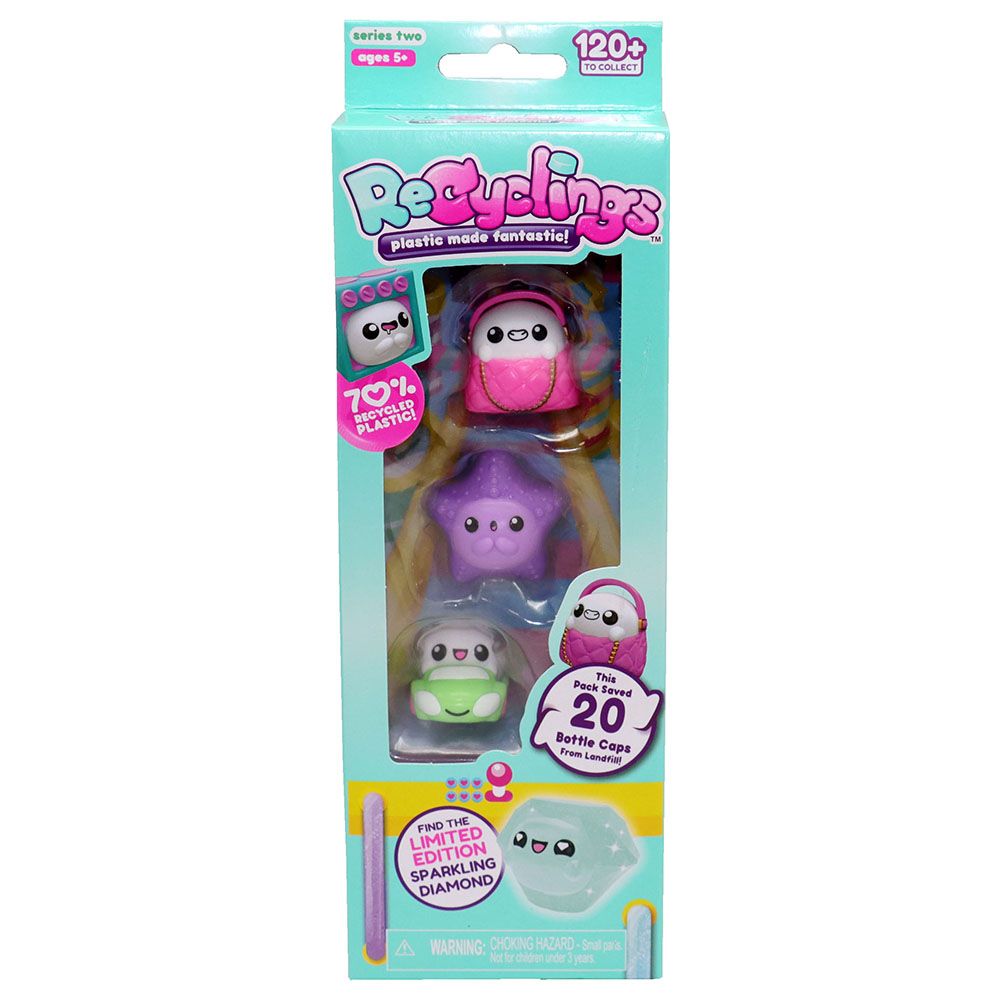 Recyclings - S2 Collectible Figure - Assorted 4 pc