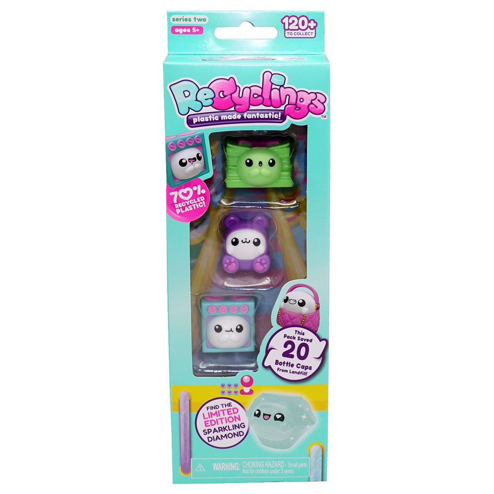 Recyclings - S2 Collectible Figure - Assorted 4 pc