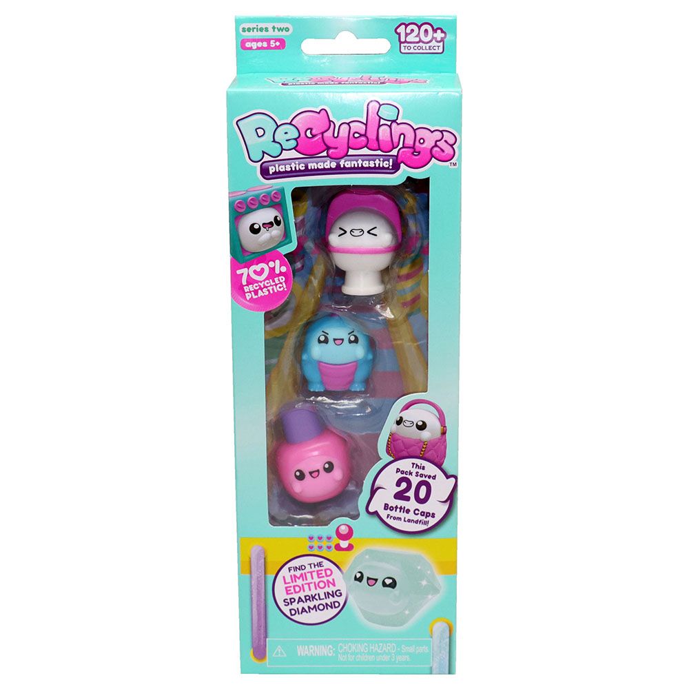 Recyclings - S2 Collectible Figure - Assorted 4 pc