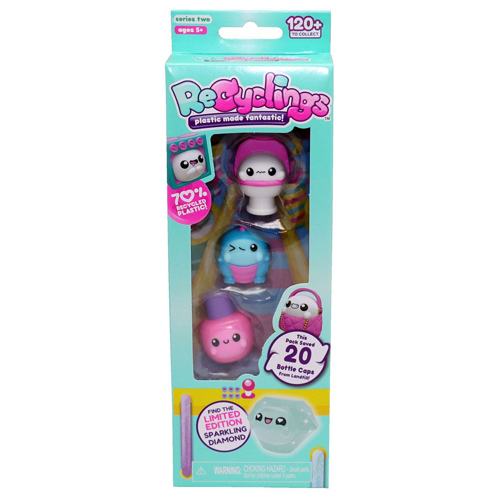 Recyclings - S2 Collectible Figure - Assorted 4 pc