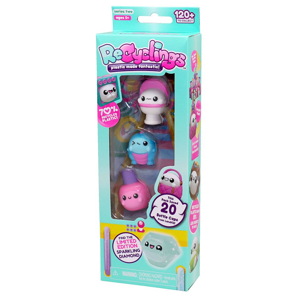 Recyclings - S2 Collectible Figure - Assorted 4 pc