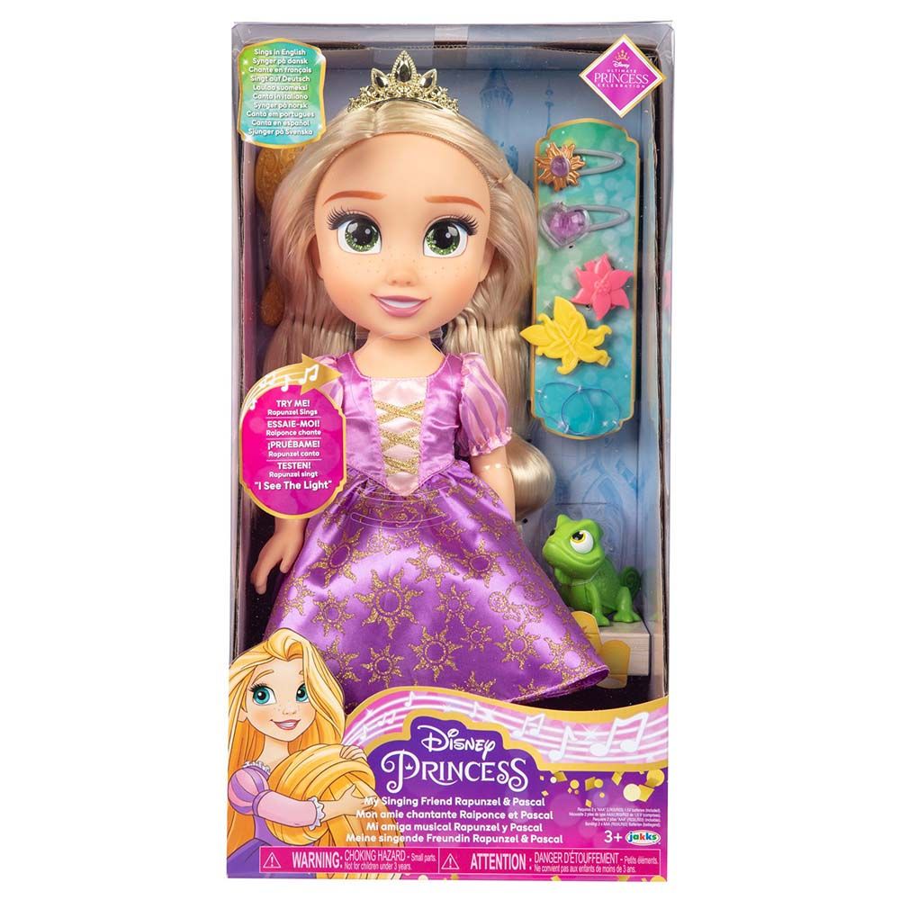 Disney - Princess Doll Rapunzel Singing Friend - 14-Inch