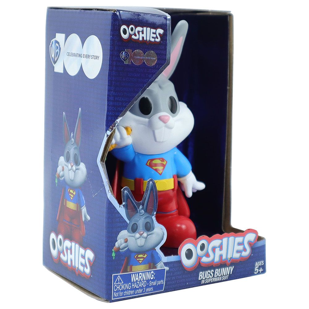 Warner Bros - Mashup Ooshies Vinyl 4-inch - Bugs Bunny Superman Suit