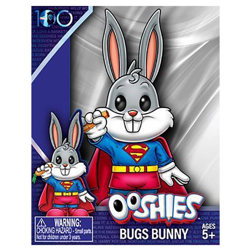 Warner Bros - Mashup Ooshies Vinyl 4-inch - Bugs Bunny Superman Suit